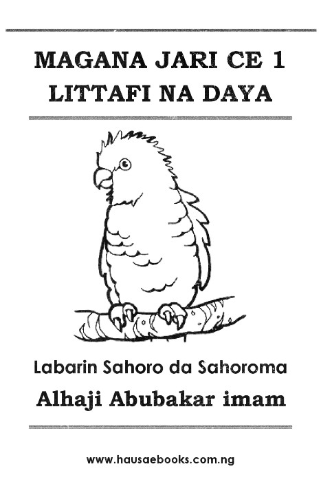 MAGANA JARI CE 1 - labarin sahoro da sahoroma